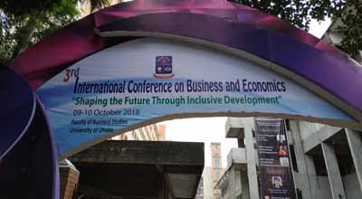 3rd Intl Conference on Business and Economics held at DU